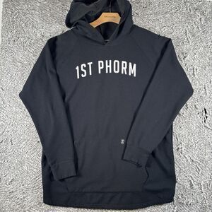 1st Phorm Hoodie Men’s Large Black Activewear Gym Running Winter Training Run